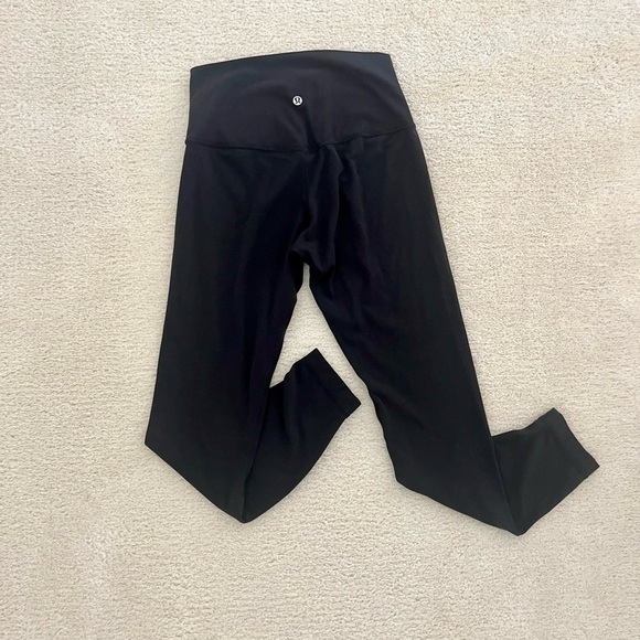 LULULEMON ALIGN BLACK LEGGINGS 25 INCH - Picture 3 of 5